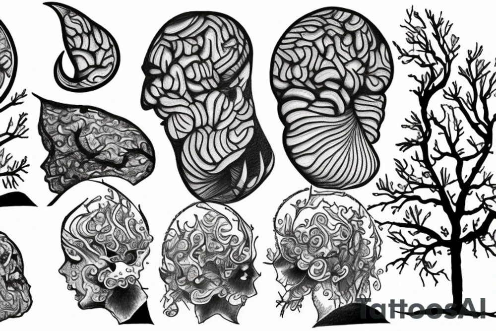 Brain
Spirituality
Artist
Moon
Fire
Oak tree tattoo idea
