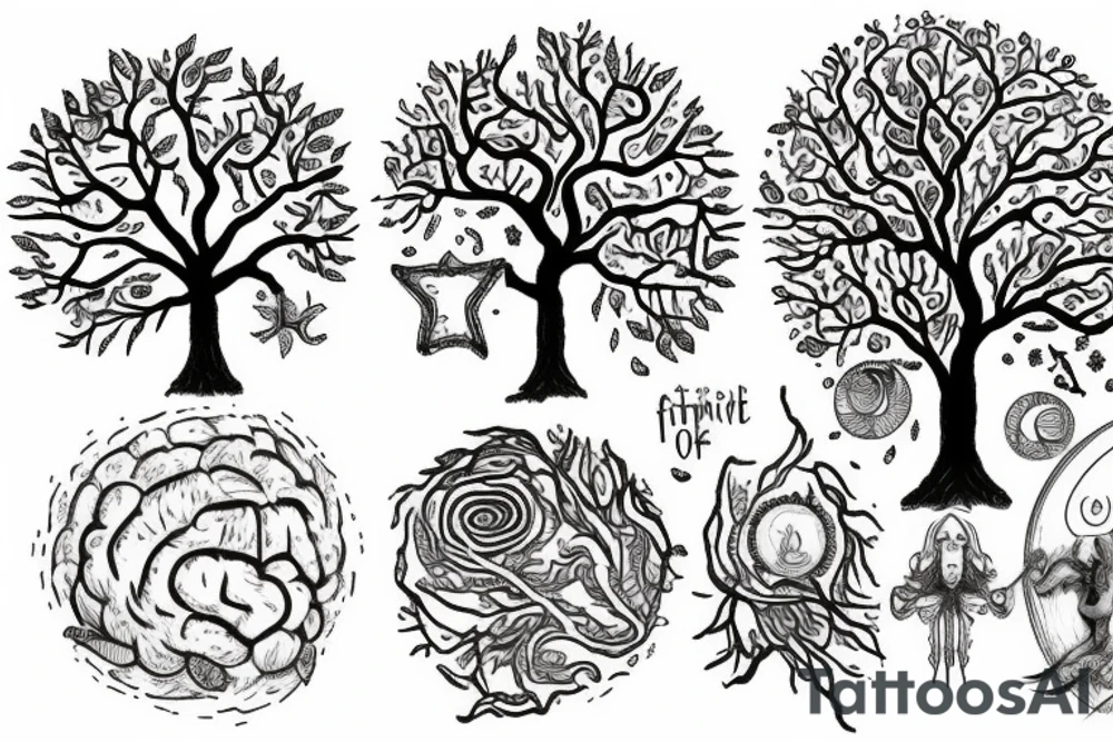 Brain
Spirituality
Artist
Moon
Fire
Oak tree tattoo idea