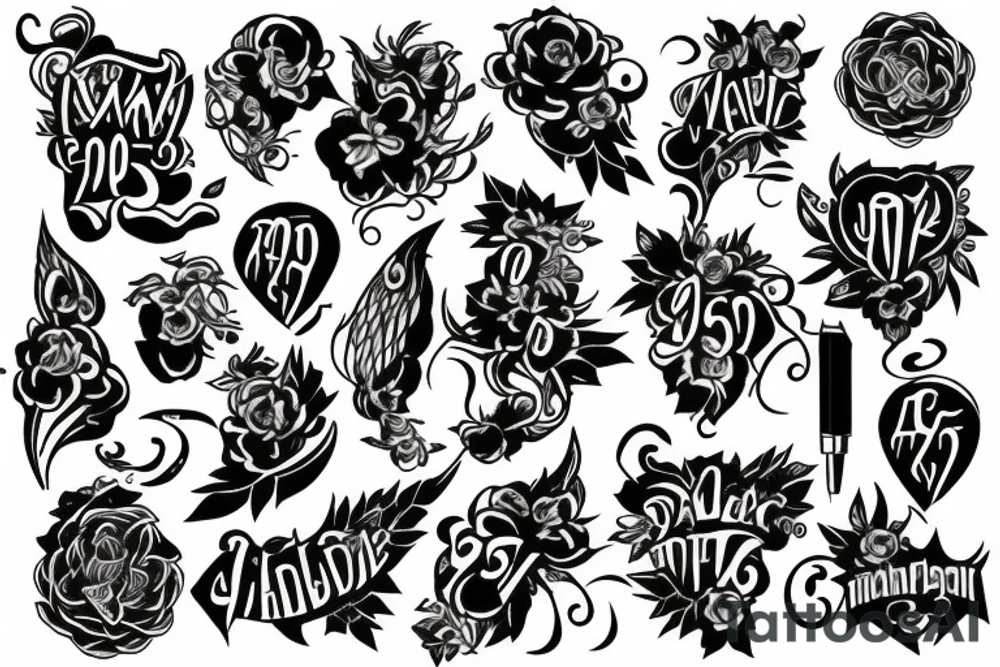 29 May 2006 and 25 January 2023 tattoo idea