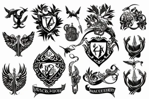 Coat of arm tattoo idea