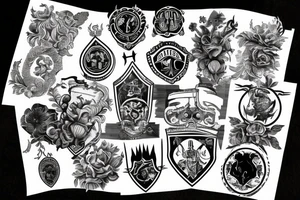 Coat of arm tattoo idea