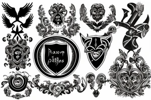 Coat of arm tattoo idea