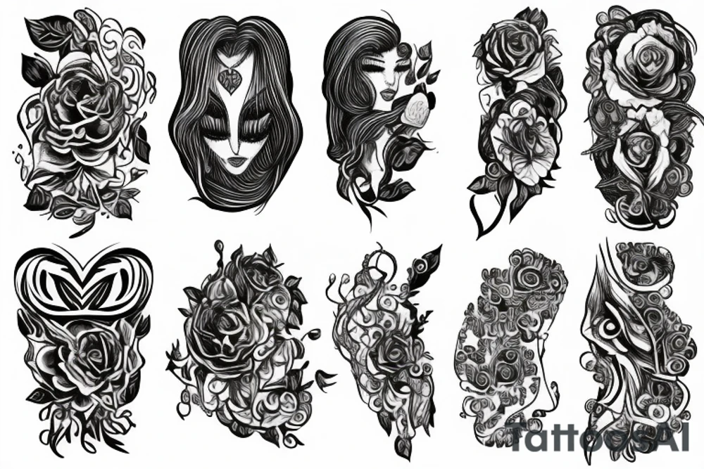 The soul opens a passage for love, interpenetration and honesty tattoo idea