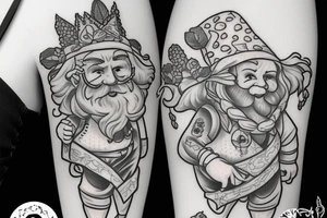 Gnome mom tattoo true story tattoo idea