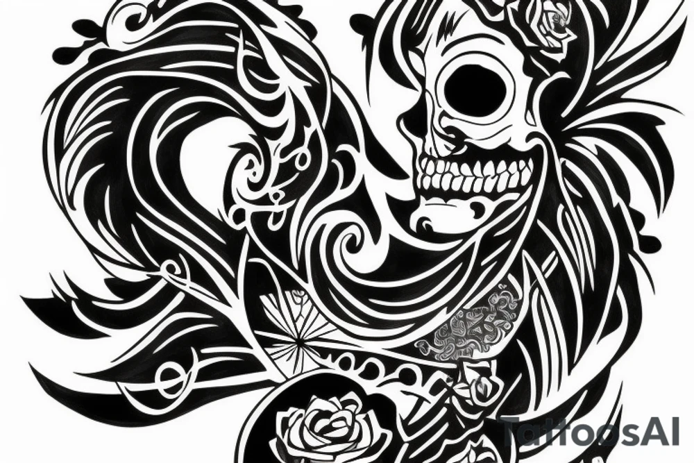 Moonlight tattoo idea