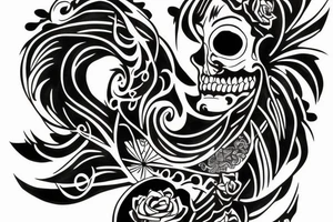 Moonlight tattoo idea