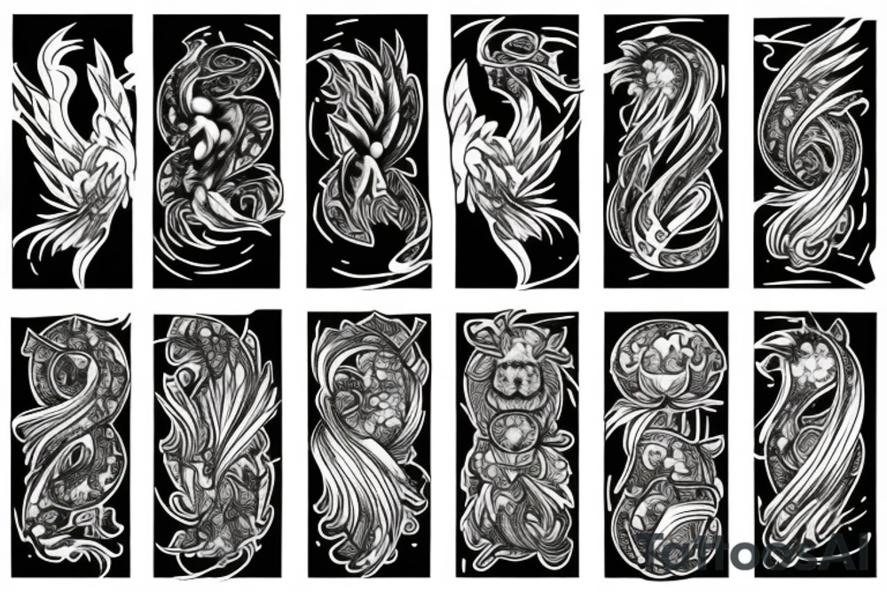 Phoenix tattoo idea