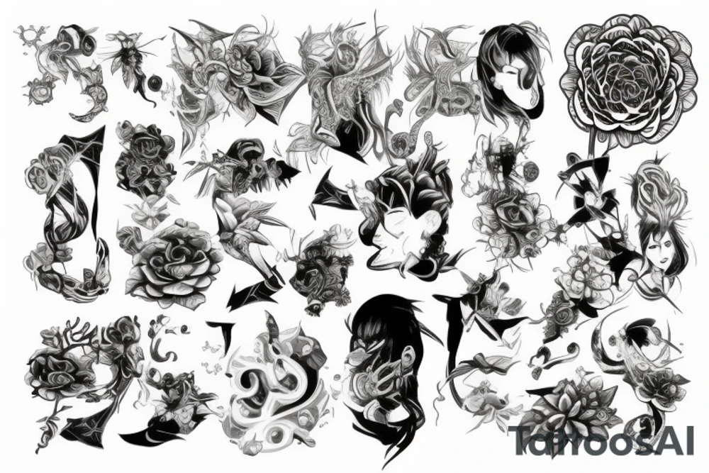 Lighting tattoo idea