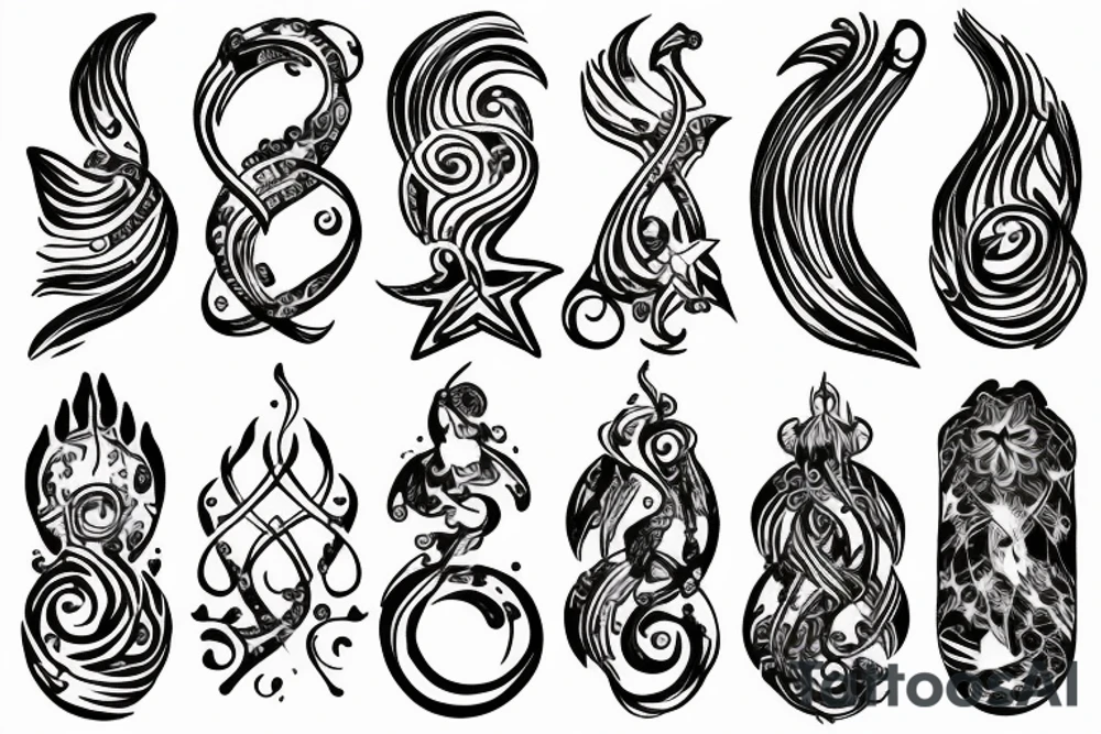 Aquarius tattoo tattoo idea