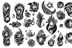 Aquarius tattoo tattoo idea