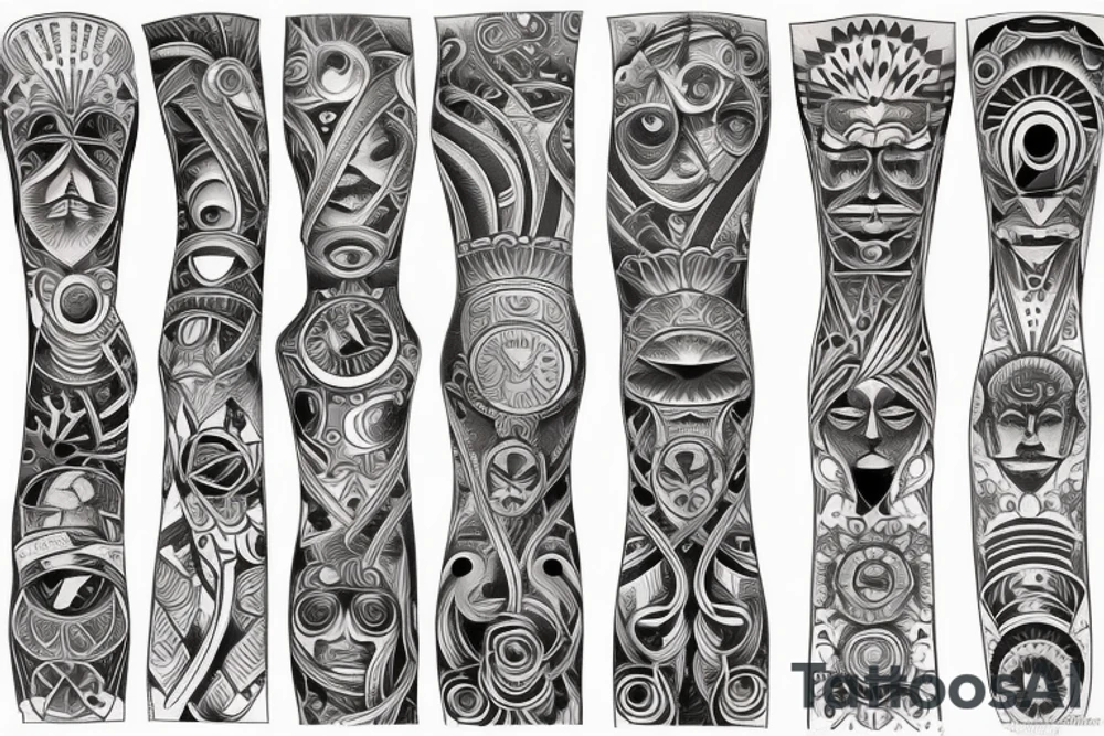 LSD arm tattoo tattoo idea