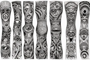 LSD arm tattoo tattoo idea