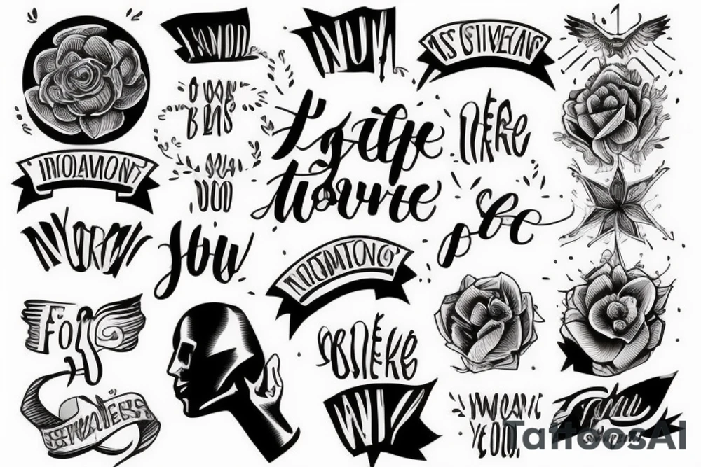 forearm tattoo motivation quotes tattoo idea