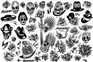 mexican tattoo idea