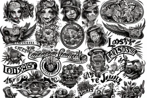 The Lost Ones MC tattoo idea