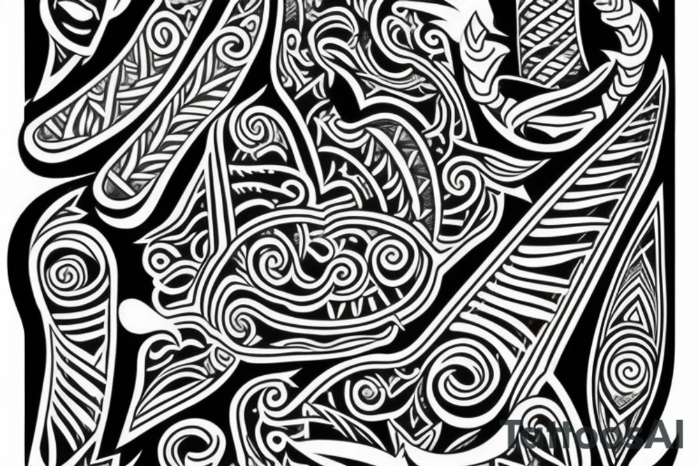 polynesian tattoo tattoo idea