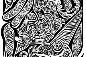 polynesian tattoo tattoo idea
