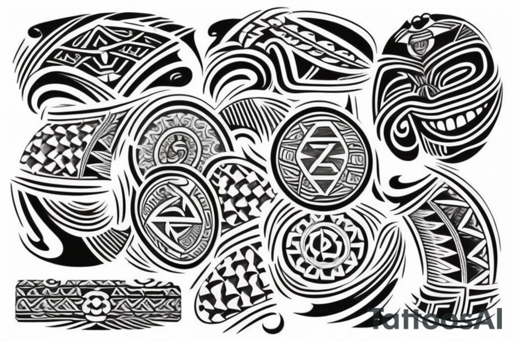 polynesian tattoo tattoo idea