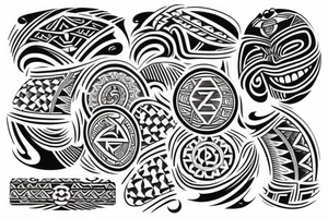 polynesian tattoo tattoo idea