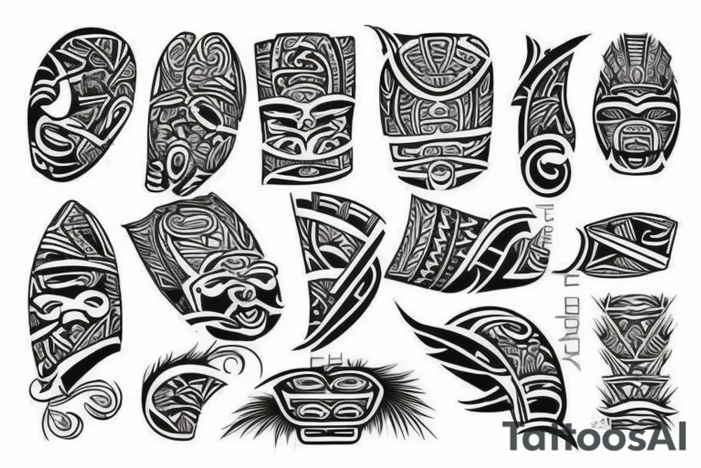 polynesian tattoo tattoo idea