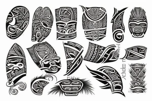 polynesian tattoo tattoo idea