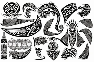 polynesian tattoo tattoo idea