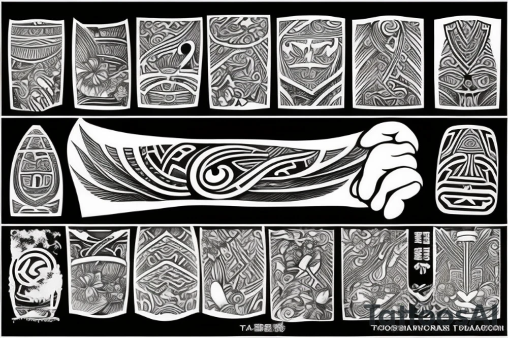polynesian tattoo tattoo idea