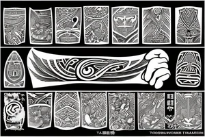polynesian tattoo tattoo idea