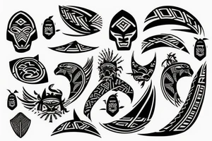 polynesian tattoo tattoo idea