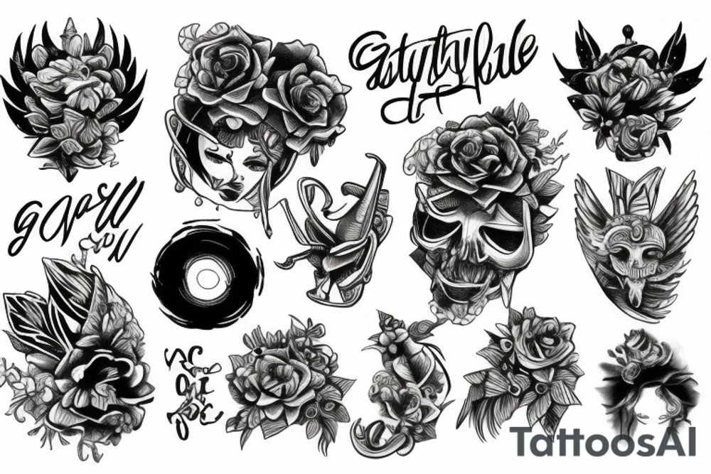 Gratitue tattoo idea