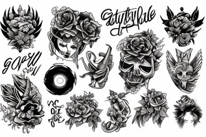 Gratitue tattoo idea