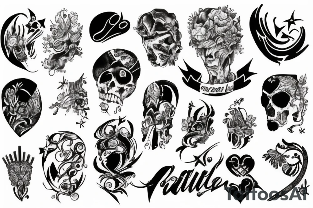 Gratitue tattoo idea