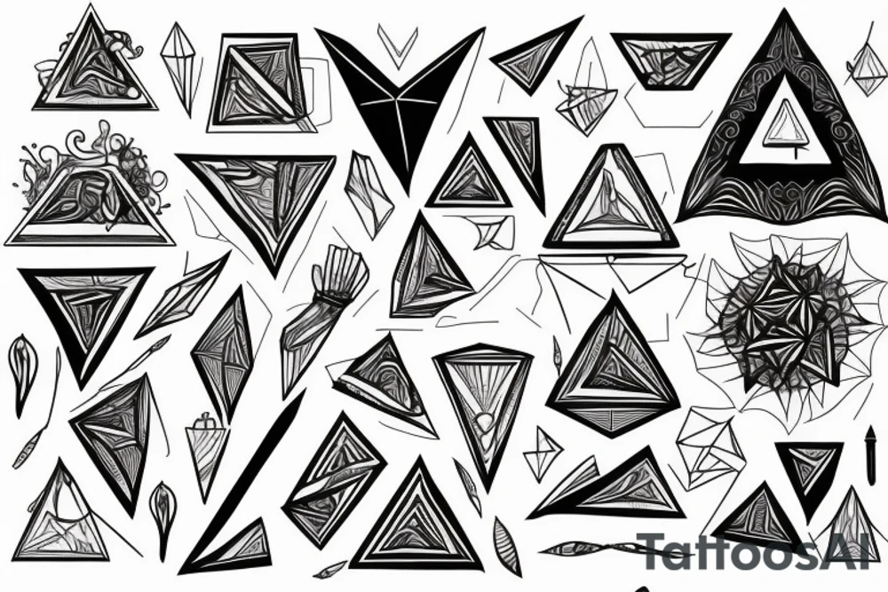 Triangle tattoo idea