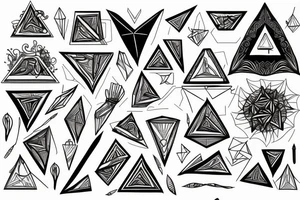 Triangle tattoo idea
