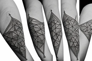 Triangle tattoo idea
