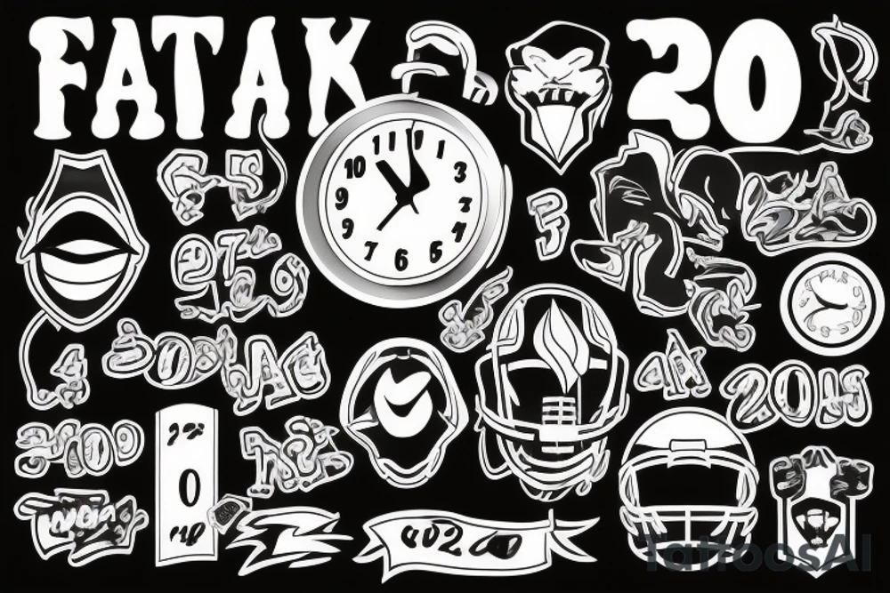 Time of football match 93:20 tattoo idea