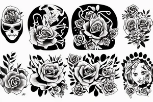 father and daughter tattoo idea