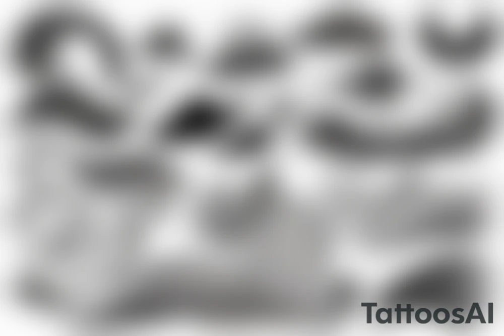 Waves tattoo idea