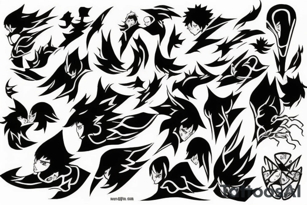 Haikyuu from the concrete tattoo idea