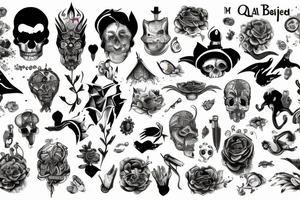 Good and bad being equal tattoo idea