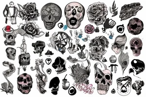 Good and bad being equal tattoo idea