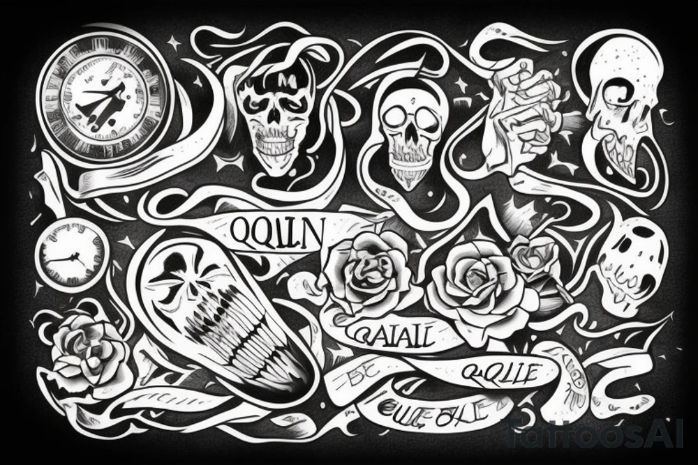 Good and bad being equal tattoo idea