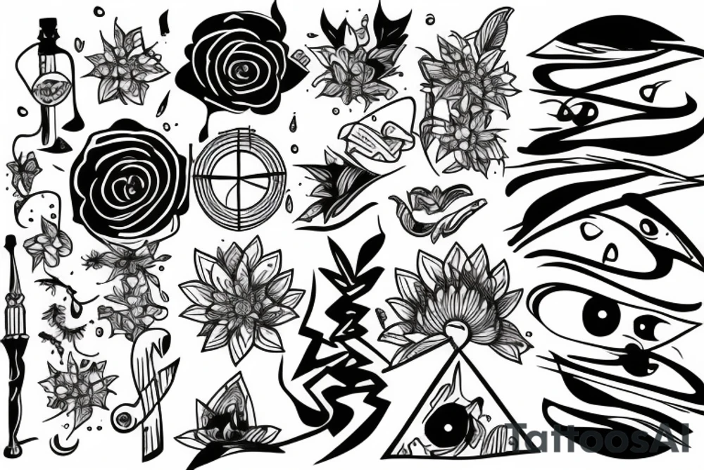 depressing, lonely tattoo idea