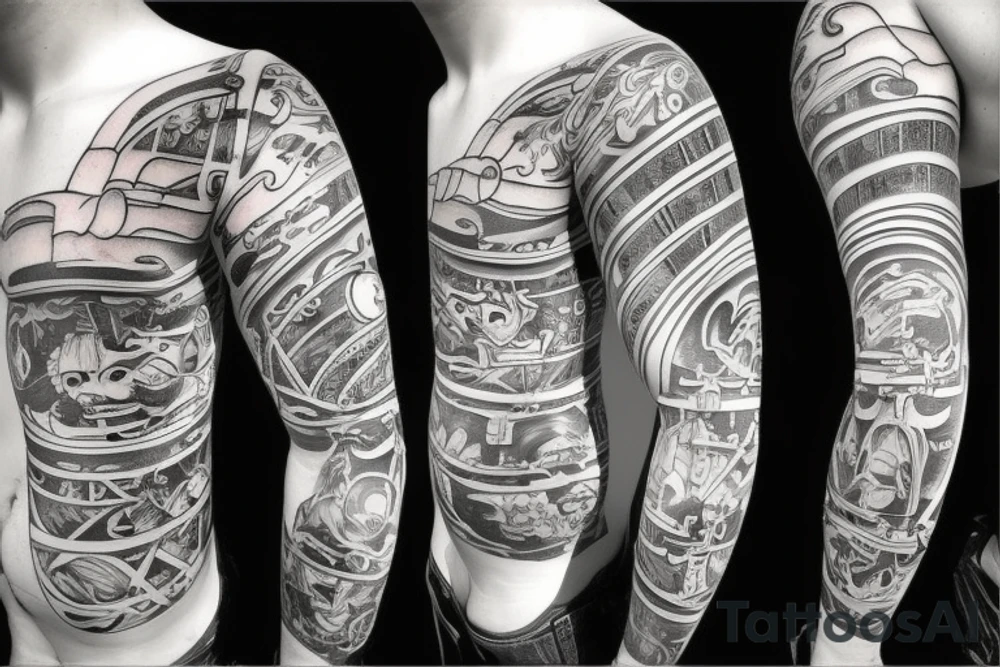 Big Ship tattoo idea