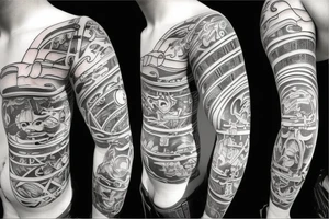 Big Ship tattoo idea