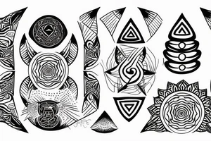 mindfulness with delta tattoo idea