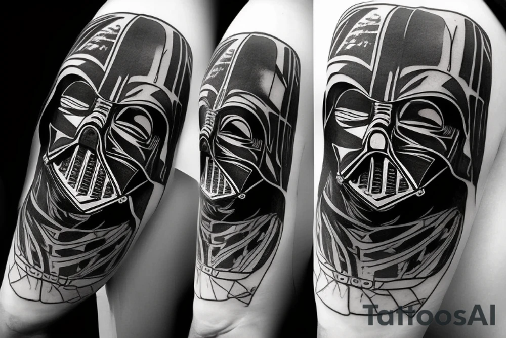 Darth vader on endor tattoo idea