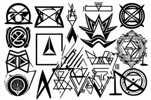 Delta symbol tattoo idea