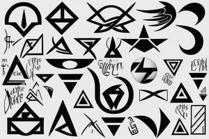 Delta symbol tattoo idea