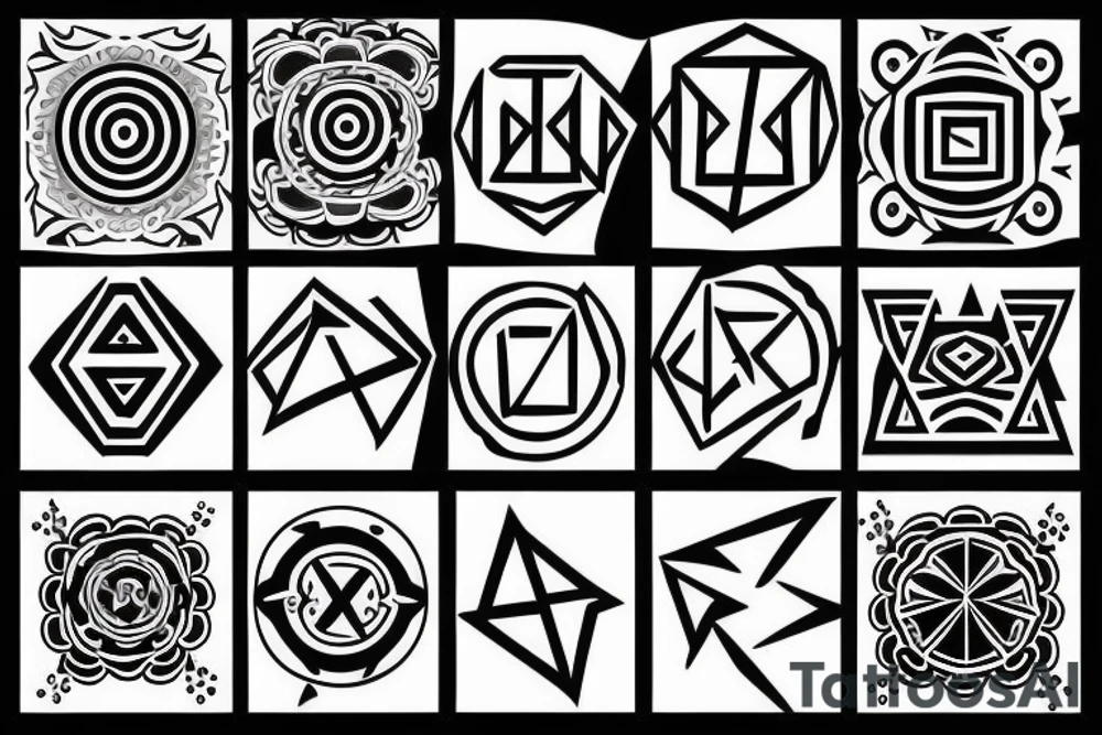 Delta symbol tattoo idea